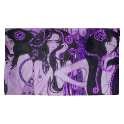 Tapis mauve à motif frisé Beethoven Magaw