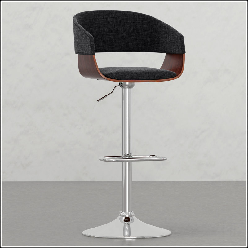 Adjustable Swivel Bar Stool