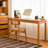 Brown Rectangular Solid Wood with 2 drawers desk-1990962189