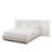 Muse Upholstered Wide Headboard Bed