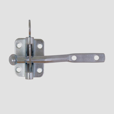 Serrure de porte autobloquante en métal