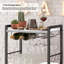 Drinks Trolley, Bar Cart with 3-Tier Shelf