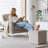 16.73" W Square Cube Ottoman-19777205