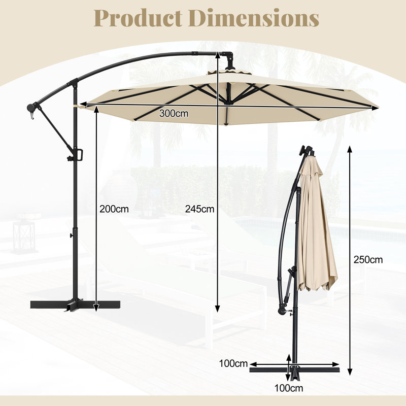 Parasol, Beige