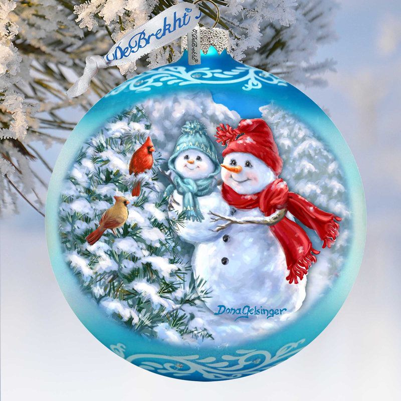 5.5'' Glass Ball Ornament