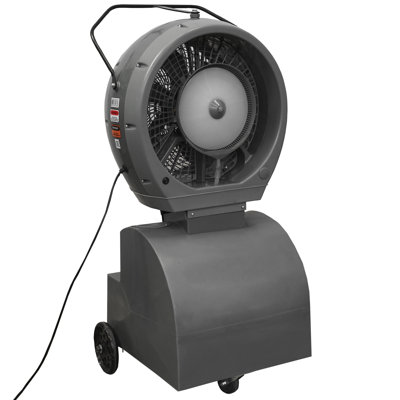 CYCLONE 48" Pedestal Reservoir 18 Gal Fan