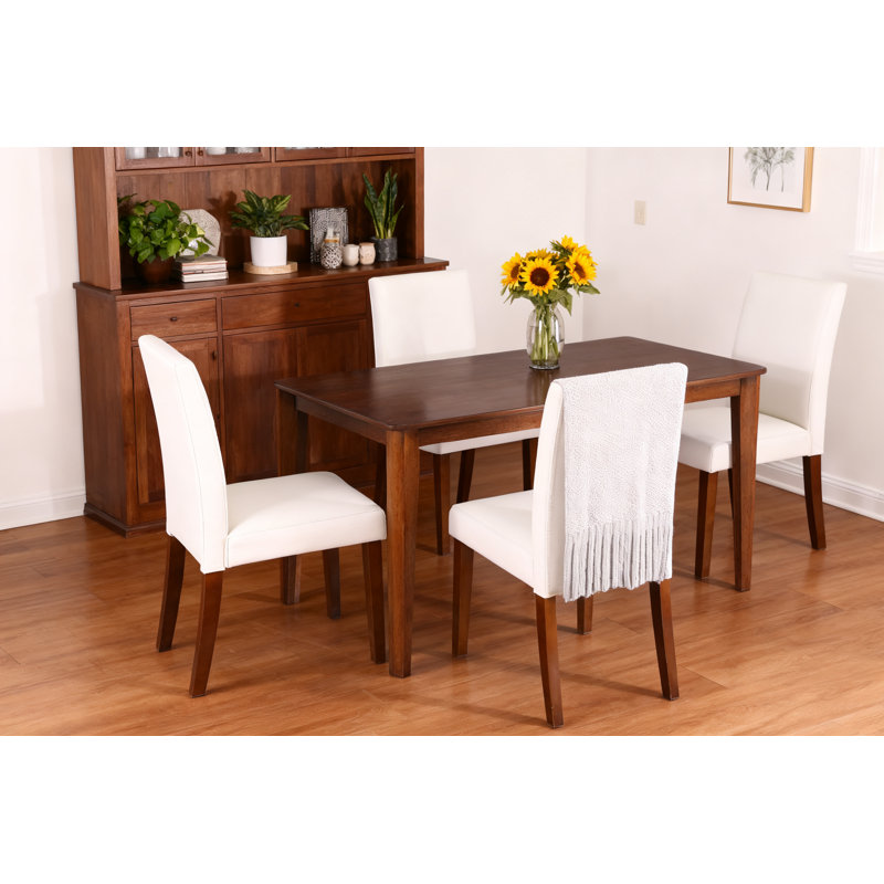 Modern Minimalist Solid Wood Dining Chairs 4-Piece Versatile Dining Chairs