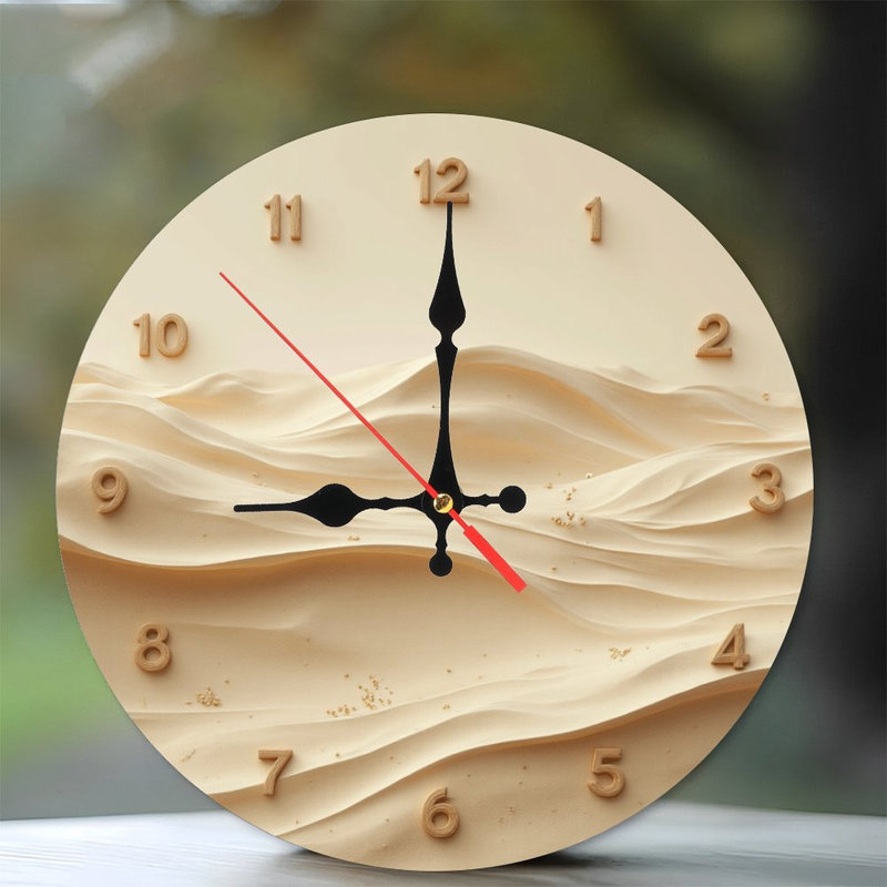 Horloge murale Sand Wave