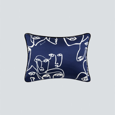 Coussin en soie Curvy Collection