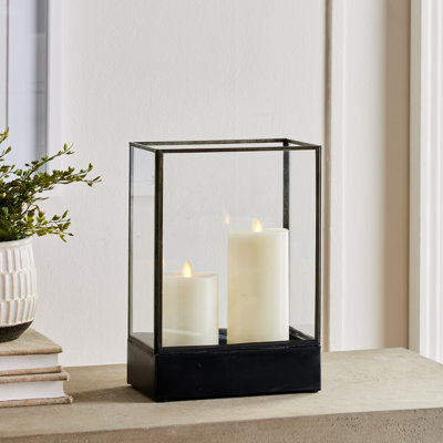 Whobrey Glass Tabletop Hurricane