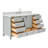 Flynt 67'' Single Bathroom Vanity with Carrara Marble Top-90865200