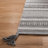 Cumberland Striped Hand-Woven Flatweave Cotton Gray/Ivory Area Rug-51999566
