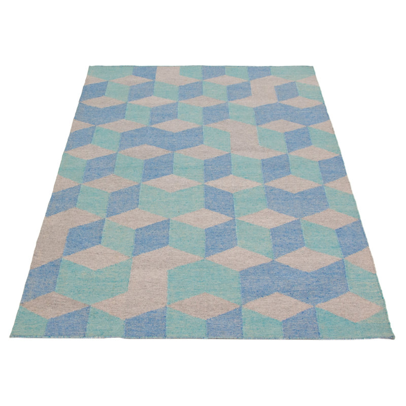 Kilim Ankara Aqua 5 pi 2 po x 8 pi 0 po
