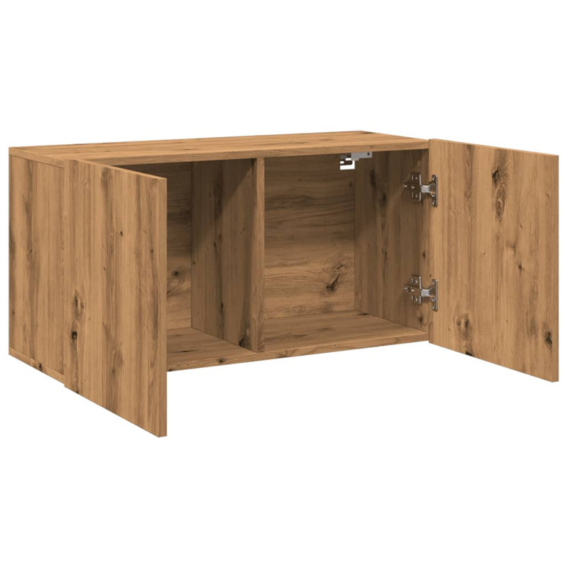 Dyani Unfinished TV Stand, 80cm, Artisian Oak
