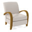 Fauteuil en polyester de 30 po de largeur Vero-54584860-61958018