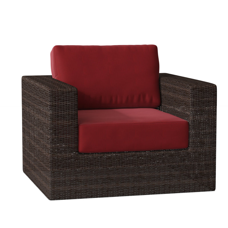 Chaise de patio pivotante avec coussins Montecito, Denver Scarlett Sunbrella®