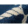 Tapis bleu marine / ivoire Yepez