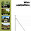 Galvanised Steel Border Fencing-490250452-490250443