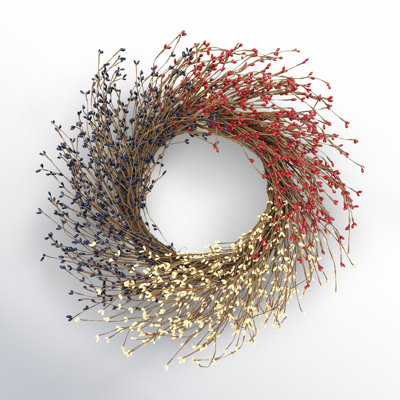 22" Pip Spring Grapevine Berry Wreath