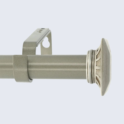 Zambrana Adjustable 1'' Single Curtain Rod