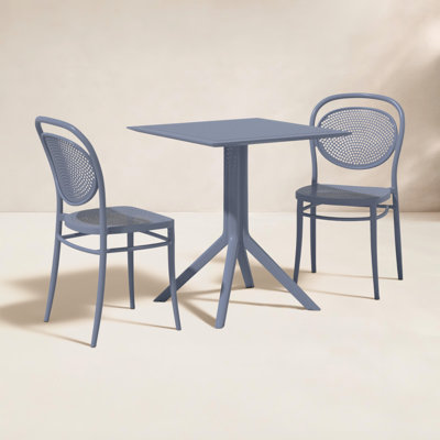 Farrah 28" Patio Bistro Set