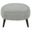 Repose-pieds ovale en velours Mariaella-1206332566