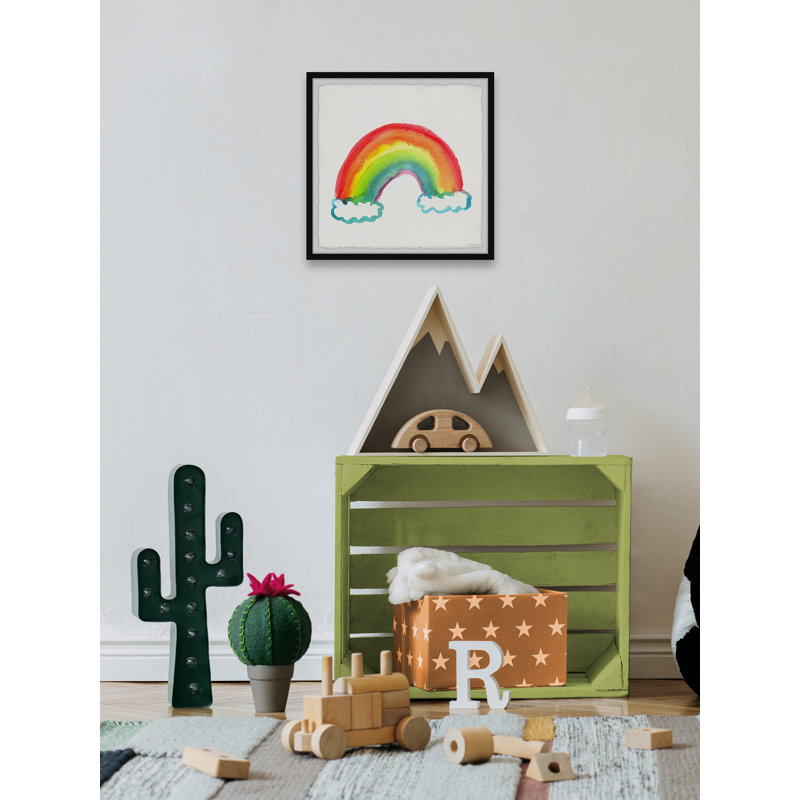 «Gerena We Live in a Rainbow», reproduction encadrée, H 32 po x l 32 po x P 1,5 po