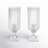 15'' H Glass Tabletop Hurricane