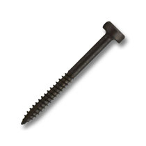 #8-32 x 2-inch Round Head Phillips/Slot Break-Away Drawer Handle Screw -  Zinc Plated