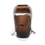 Grand vase en verre Smokey Umber-39750329