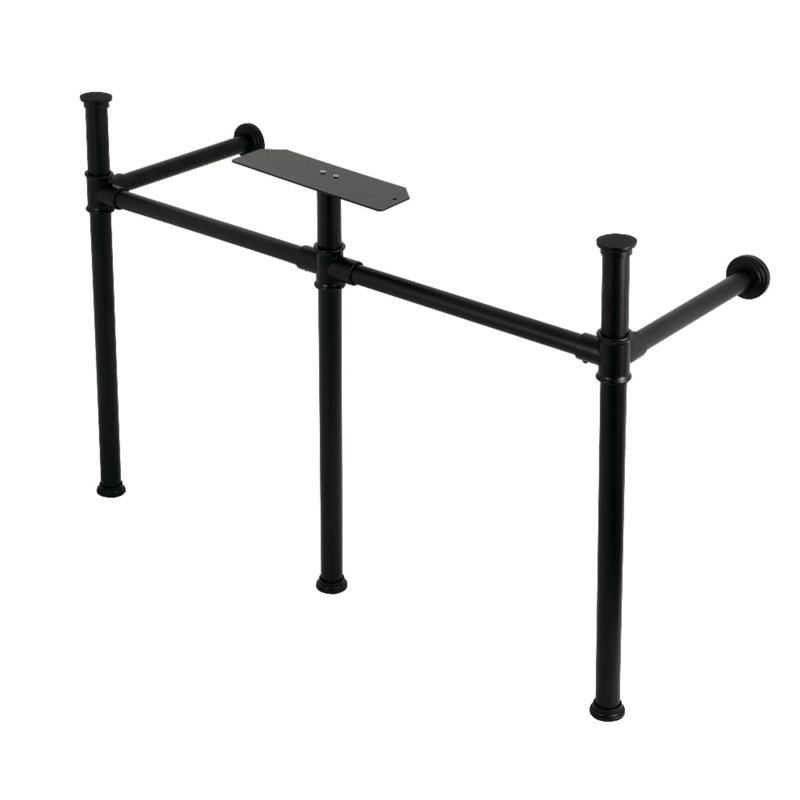 Base de meuble-lavabo double 41 po Imperial, Noir mat