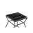     Geo Pedestal End Table - Marble Side Table – Modern Luxury Stone Accent Table - Black Marble Side Table-121833610