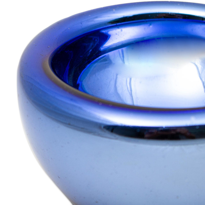 Bol décoratif en verre fait à la main Cyre