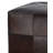 Upholstered Full Grain Leather Ottoman-1362018913