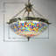 Lustre urne / bol 4 lumières Stefanski