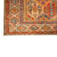 Tapis unique en laine multicolore 6 pi 1 po x 10 pi années 1990