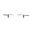 Shutter Dog Scroll Hand Forged Iron Masonry Single