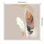 «Feathers Adrift» par Wrenn, reproduction d'art sur toile encadrée-222159659