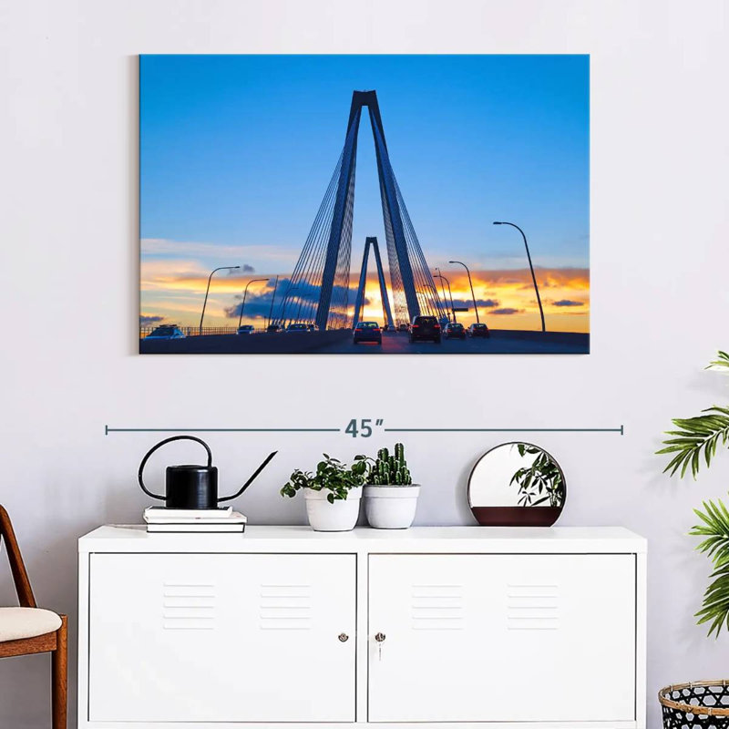 Lilie Cooper River Bridge, 26" H x 39" W