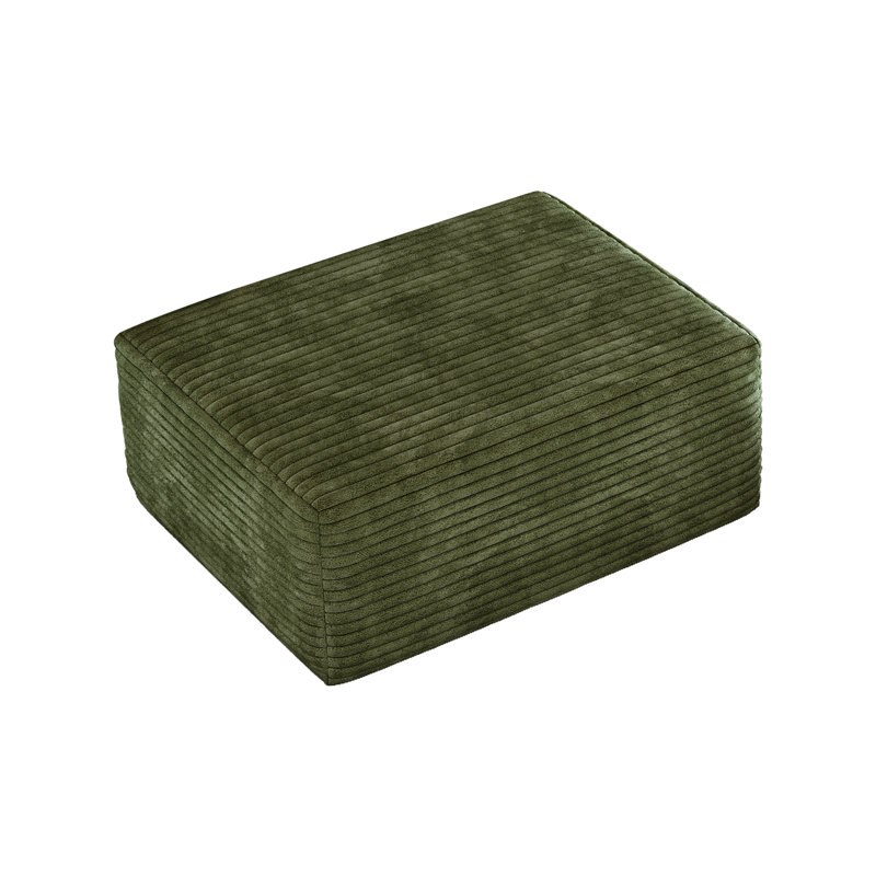 Y119-OTTOMAN-GREEN Repose-pieds vert