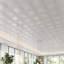 Tuile de plafond économique en PVC blanc-80834523-98619818