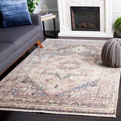 Performance Ivory / Green Rug