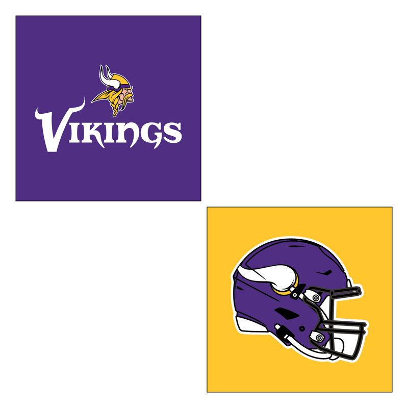 " Minnesota Vikings " 2 - Pieces