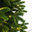 Sapin de Noël artificiel vert de 1,37 m avec 9 fonctions d'éclairage colorées
