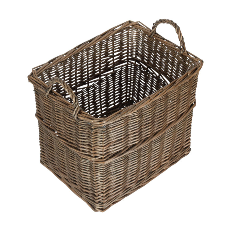35cm W x 25cm D Wicker Log Store