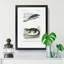 Chameleon Illustrations PL. 4 by Charles D' Orbigny - Picture Frame Painting Print-55536301-55536302