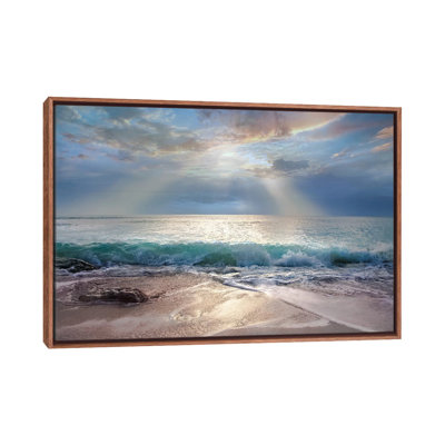 " Aqua Blue Morning " by Mike Calascibetta