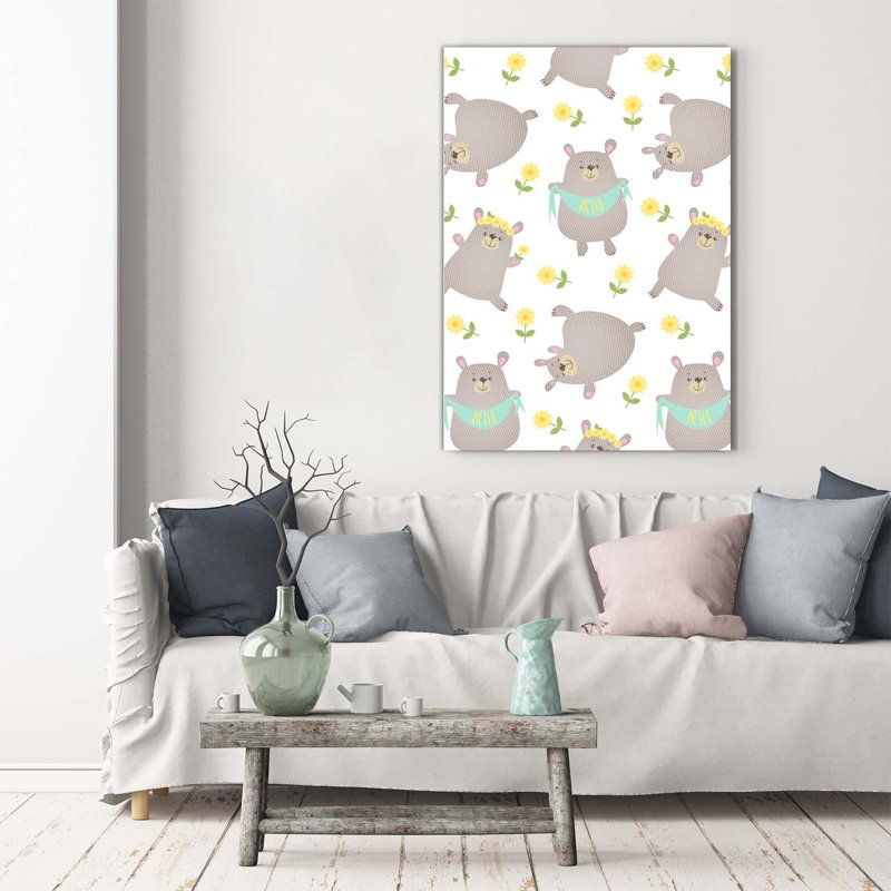 Bears - Wrapped Canvas Print
