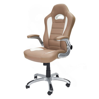 Fauteuil de direction à dossier haut avec accoudoirs relevables Techni Mobili