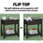 Slim Storage Cabinet Table
